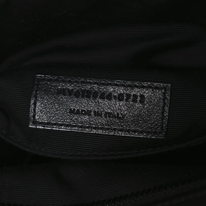 Saint Laurent Calfskin Matelasse Monogram Monochrome Lou Camera Bag Black 7 of 10