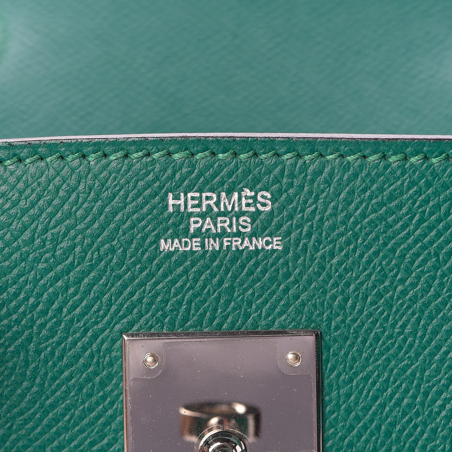 Hermes Epsom Birkin 30 Malachite 20 of 34