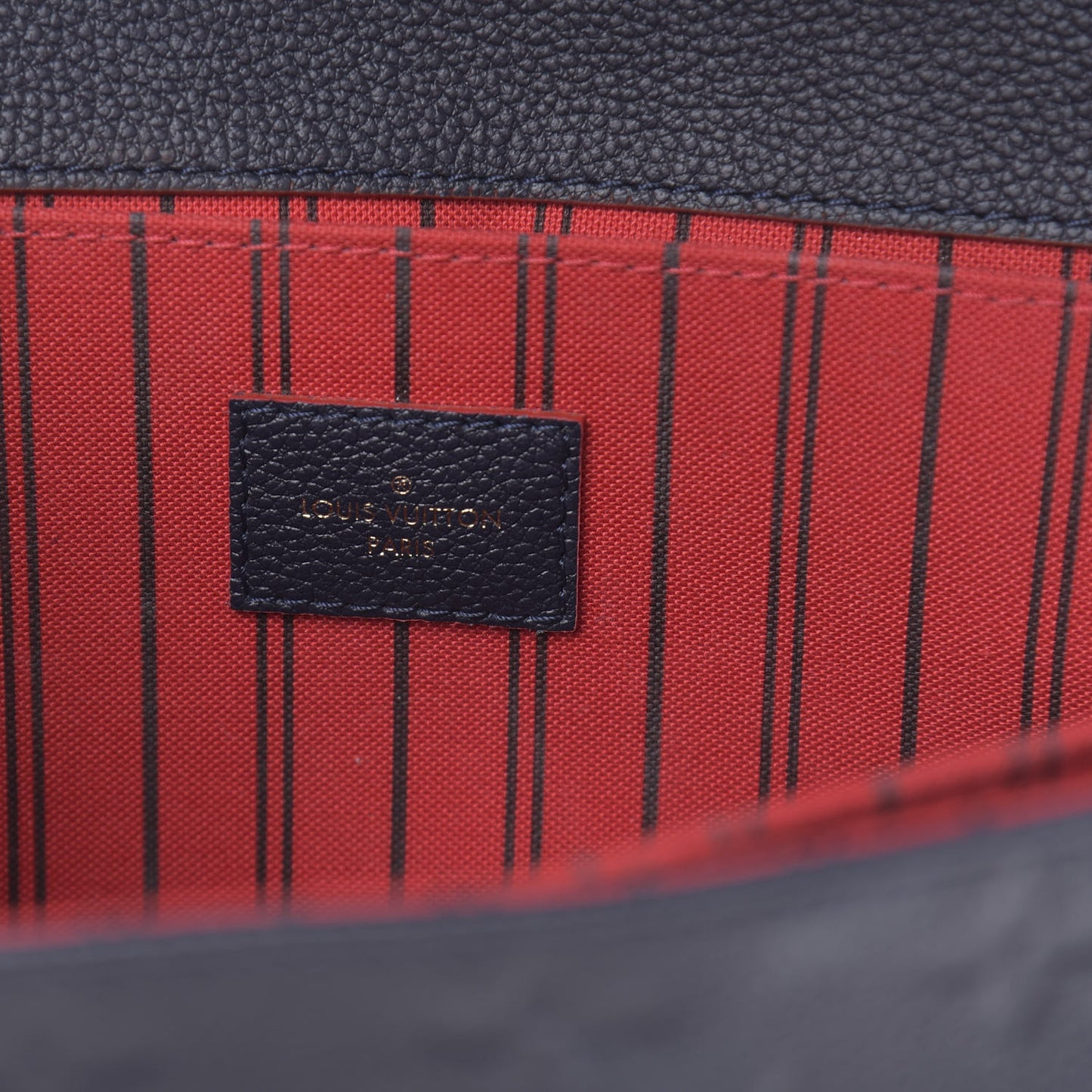 Empreinte Pochette Metis Marine Rouge