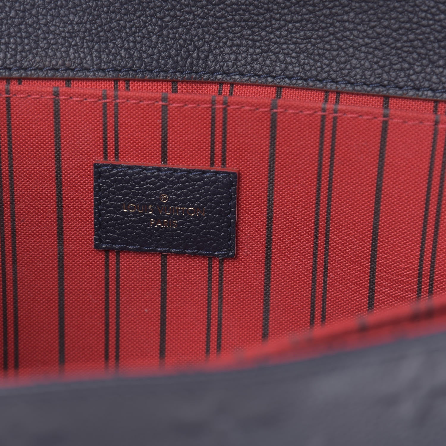 Louis Vuitton Empreinte Pochette Metis Marine Rouge 6 of 14