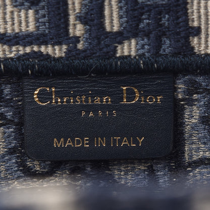 Christian Dior Oblique Medium Book Tote Blue Multicolor 6 of 10