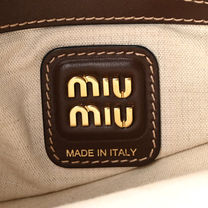 Miu Miu Nappa Ivy Bag Briarwood 6 of 11