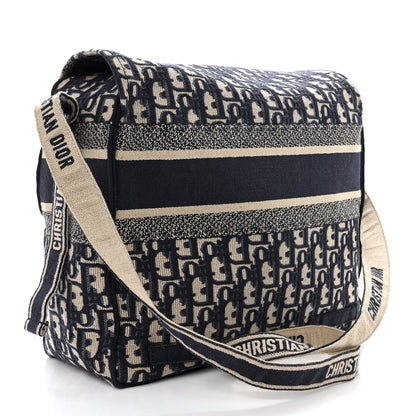Christian Dior Oblique Medium Diorcamp Messenger Blue 3 of 11