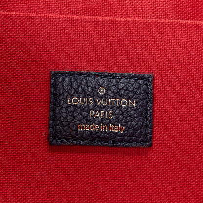 Louis Vuitton Empreinte Pochette Felicie Chain Wallet Marine Rouge 8 of 16