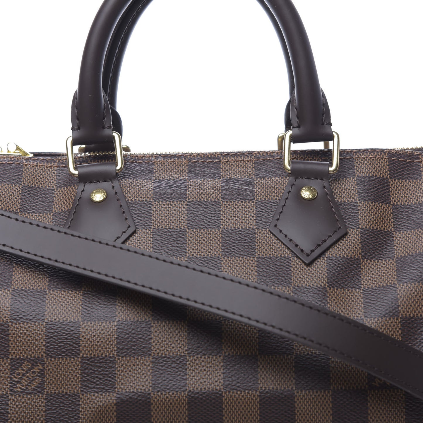 Damier Ebene Speedy Bandouliere 25