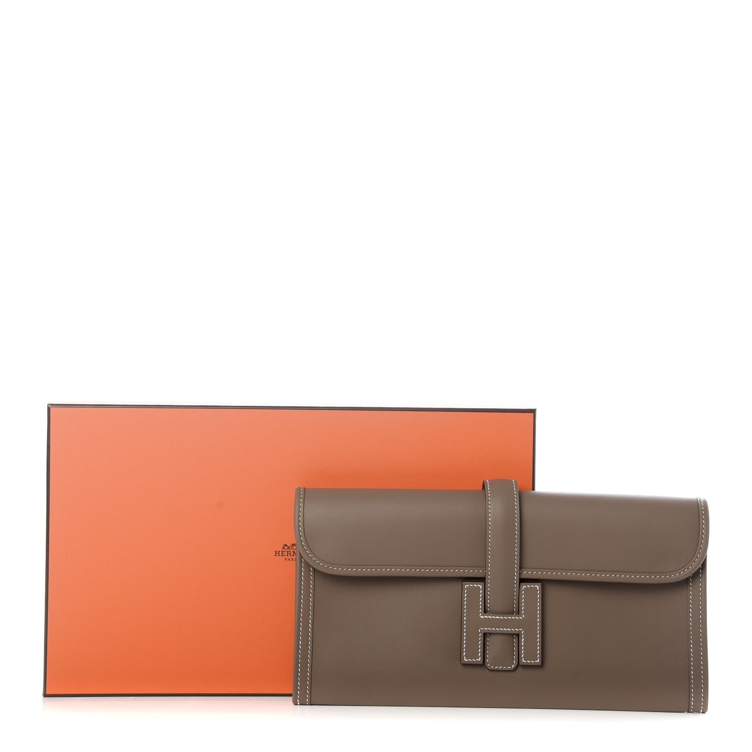 Hermes Swift Jige Elan 29 Clutch Etoupe 8 of 8
