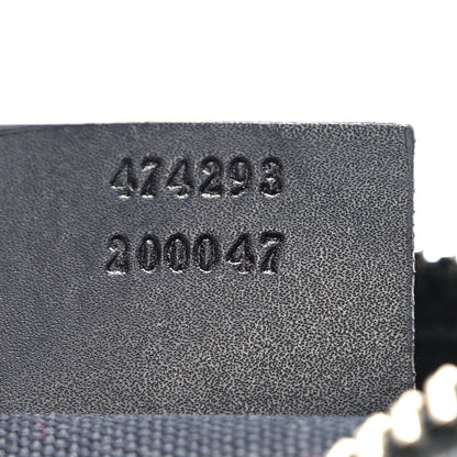 Gucci Soft GG Supreme Monogram Web Belt Bag Black Grey 7 of 9