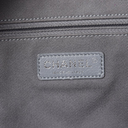 Chanel Graffiti Printed Canvas Medium Backpack Black 6 of 8