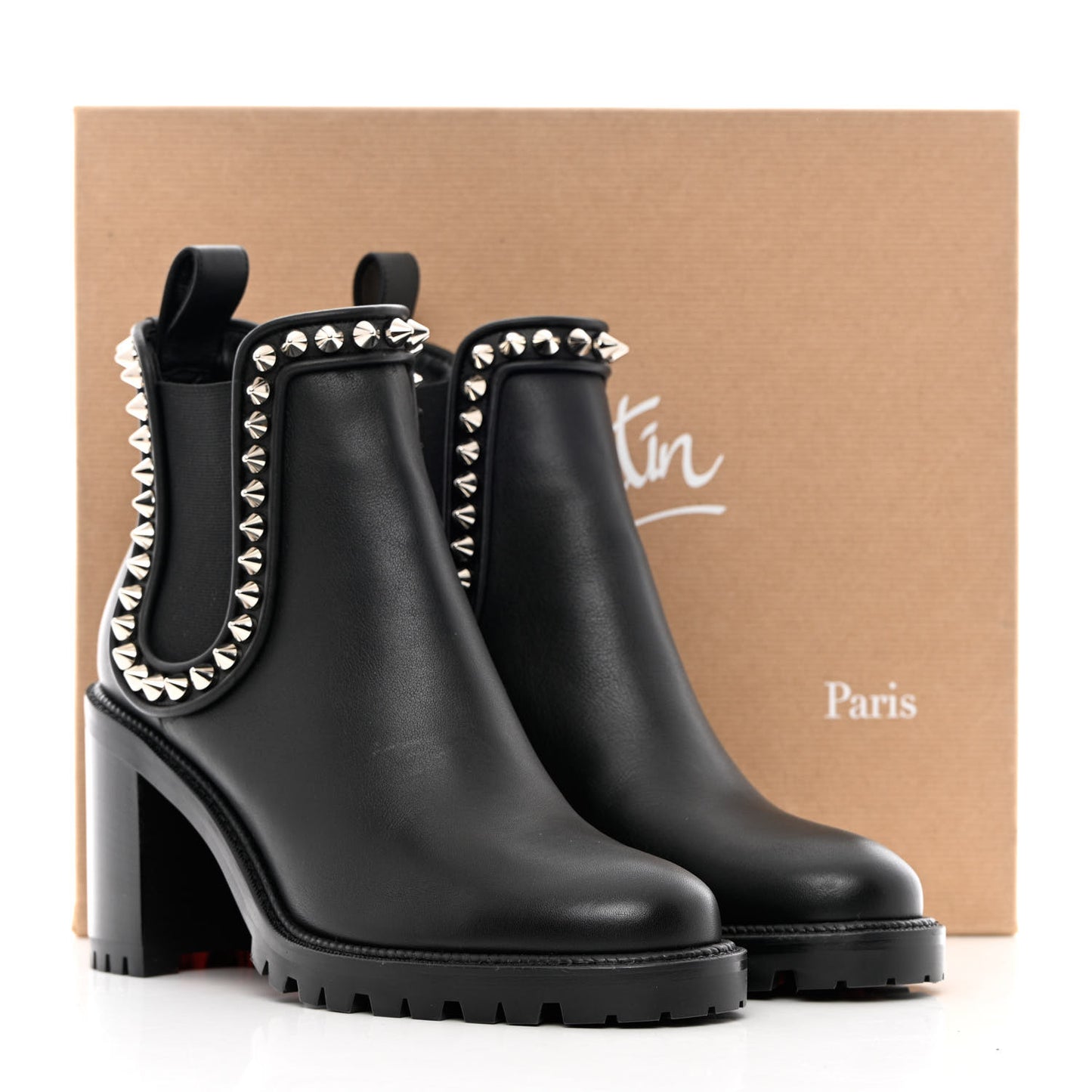Nappa Spiked Capahutta 70 Chelsea Boots 39.5 Black