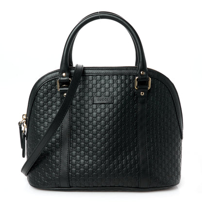Gucci Microguccissima Medium Dome Bag Black 1 of 11