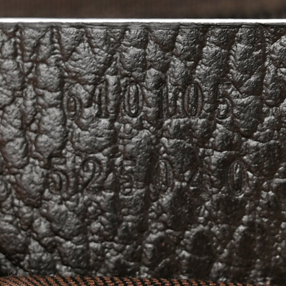 Gucci Monogram Dollar Calfskin Large Boston Duffle Bag Beige Ebony Testa di Moro Marrone Scuro 7 of 10