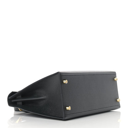 Hermes Epsom Kelly Sellier 28 Black 4 of 13