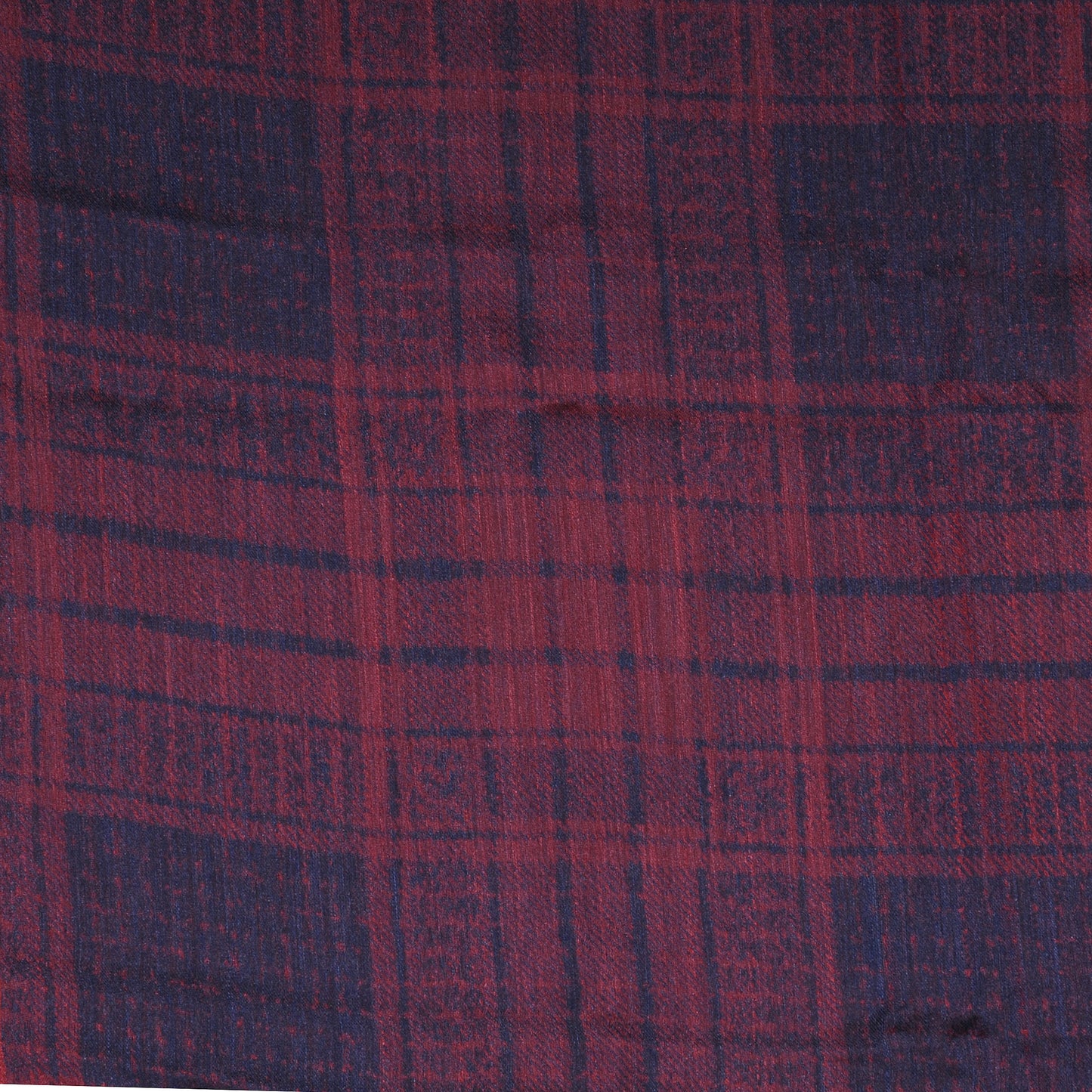 Cashmere Silk Plaid CC Scarf