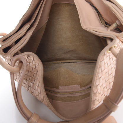 Bottega Veneta Nappa Intrecciato Duette Shoulder Bag Lotus 5 of 22