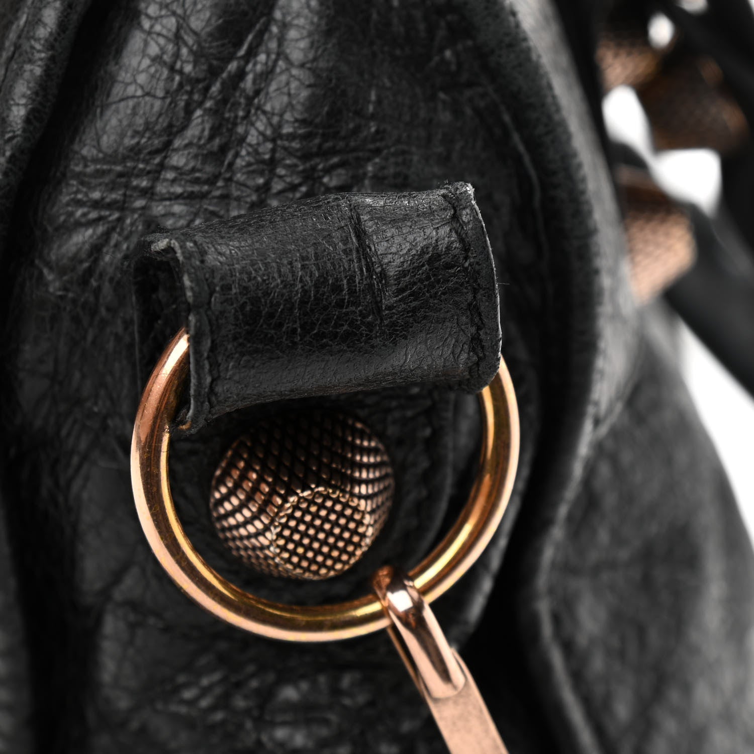 Balenciaga Agneau Giant 21 Rose Gold Hardware City Black 13 of 15