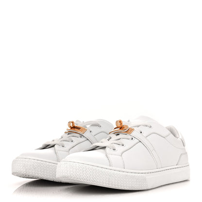 Hermes Calfskin Day Sneakers 38 White 3 of 8