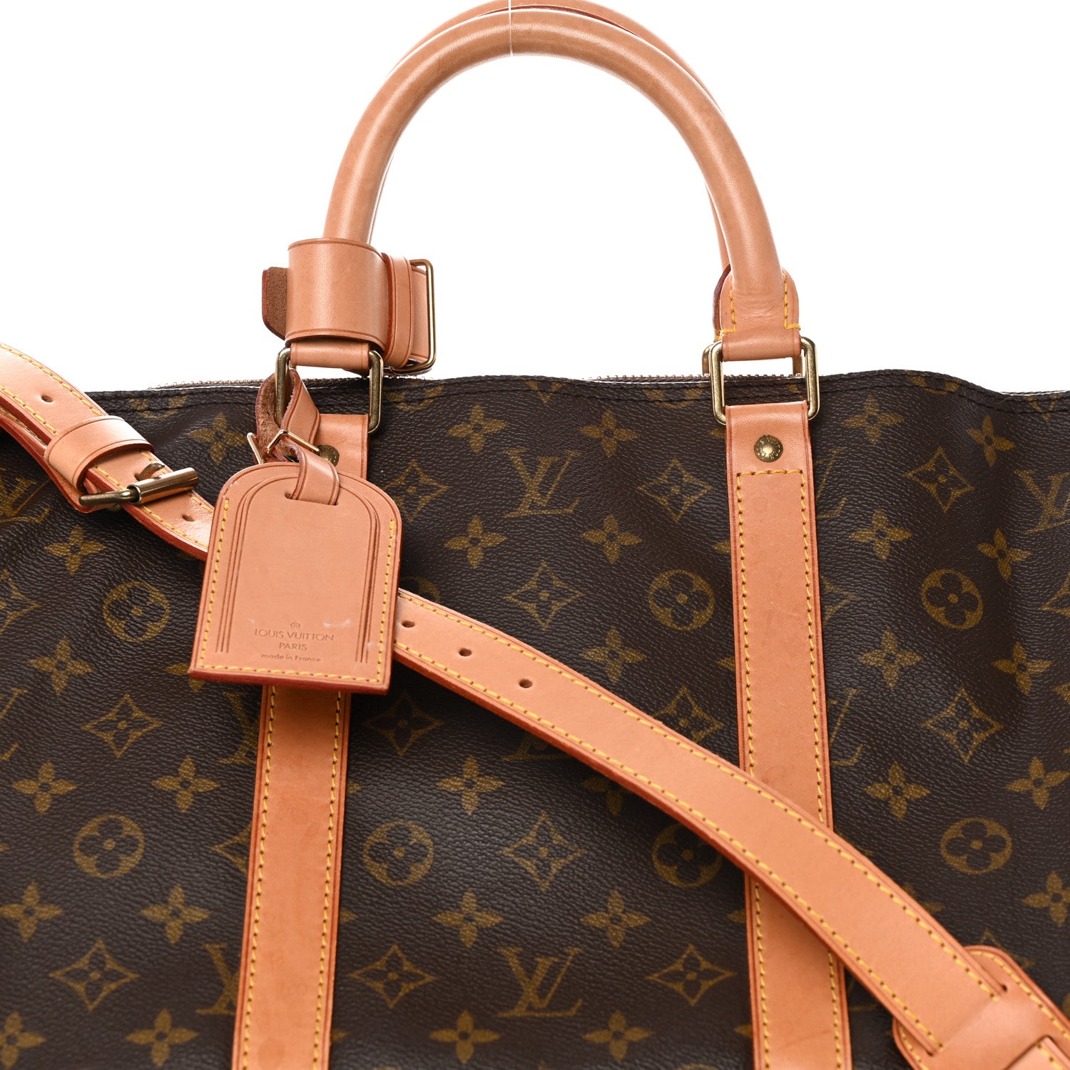 Louis Vuitton Monogram Keepall Bandouliere 55 7 of 14