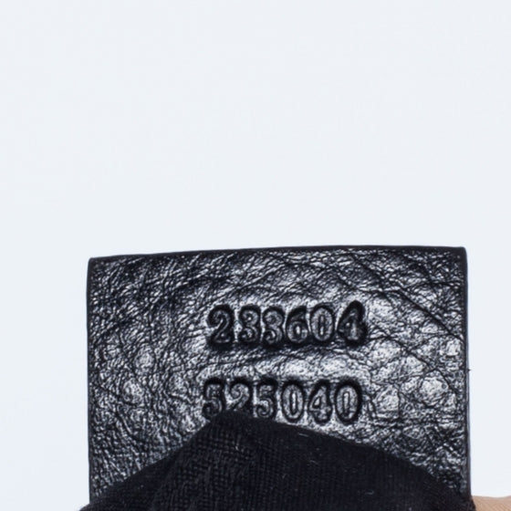 Guccissima New Ladies Web Hobo Black