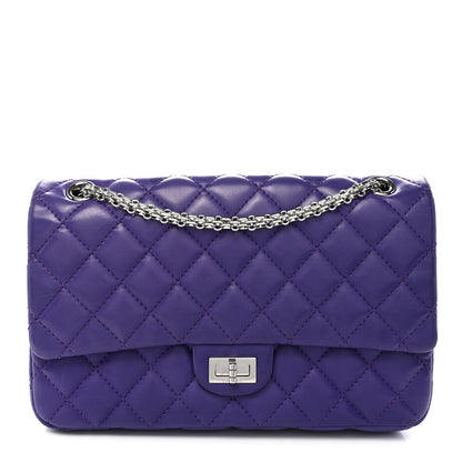 Chanel Lambskin Quilted 2.55 Reissue 226 Flap Purple 1 of 12