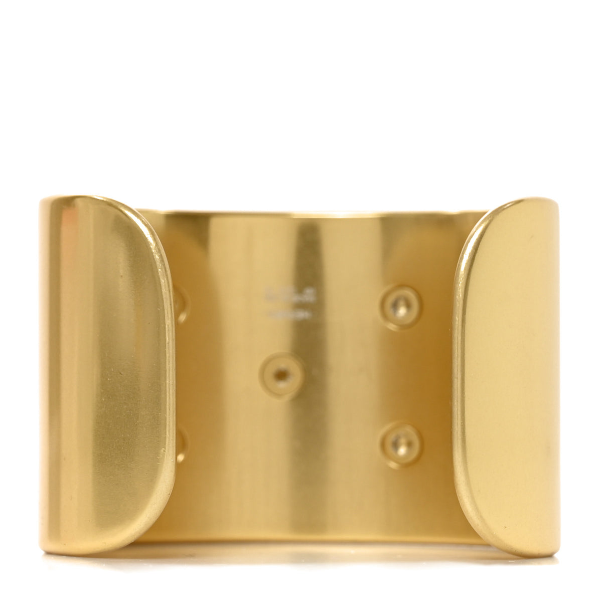 Hermes Aluminium Collier De Chien CDC Bracelet T2 Gold 3 of 4