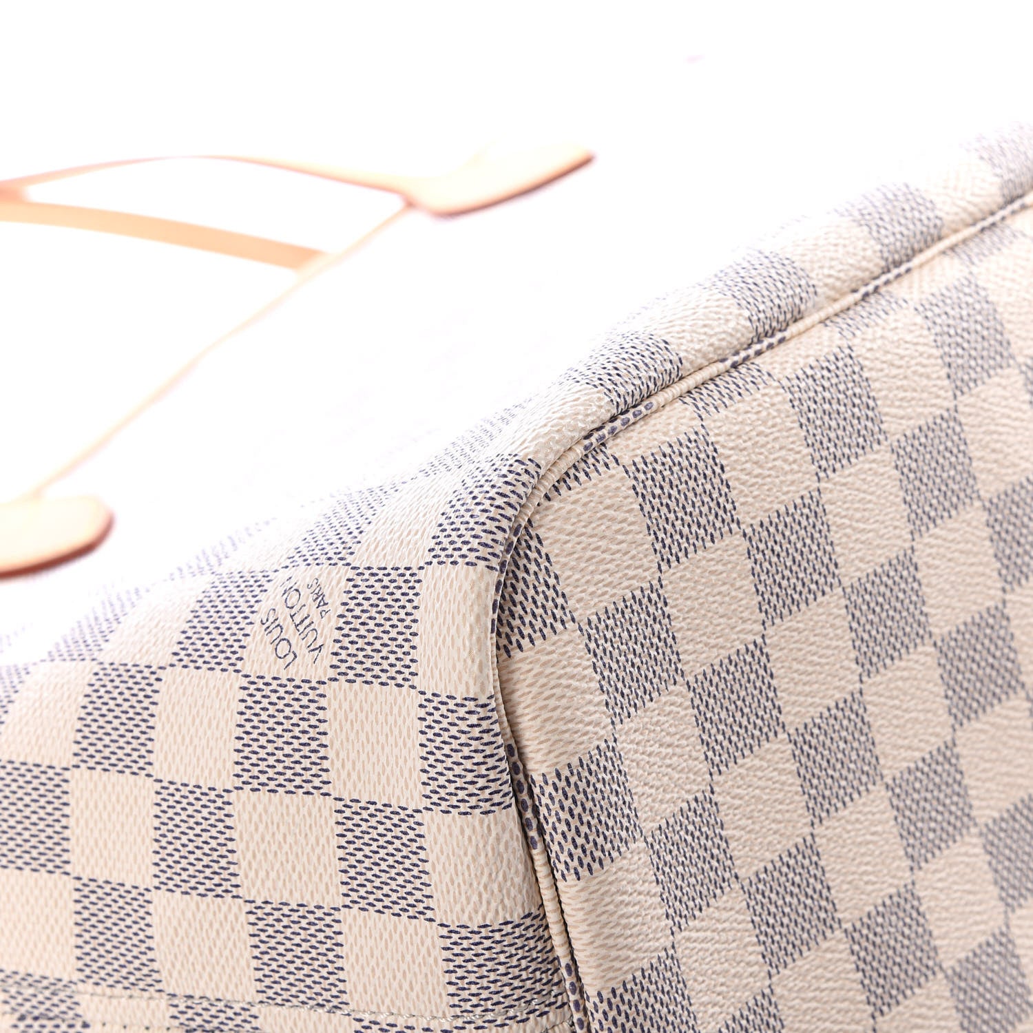 Louis Vuitton Damier Azur Neo Neverfull MM Rose Ballerine 7 of 12