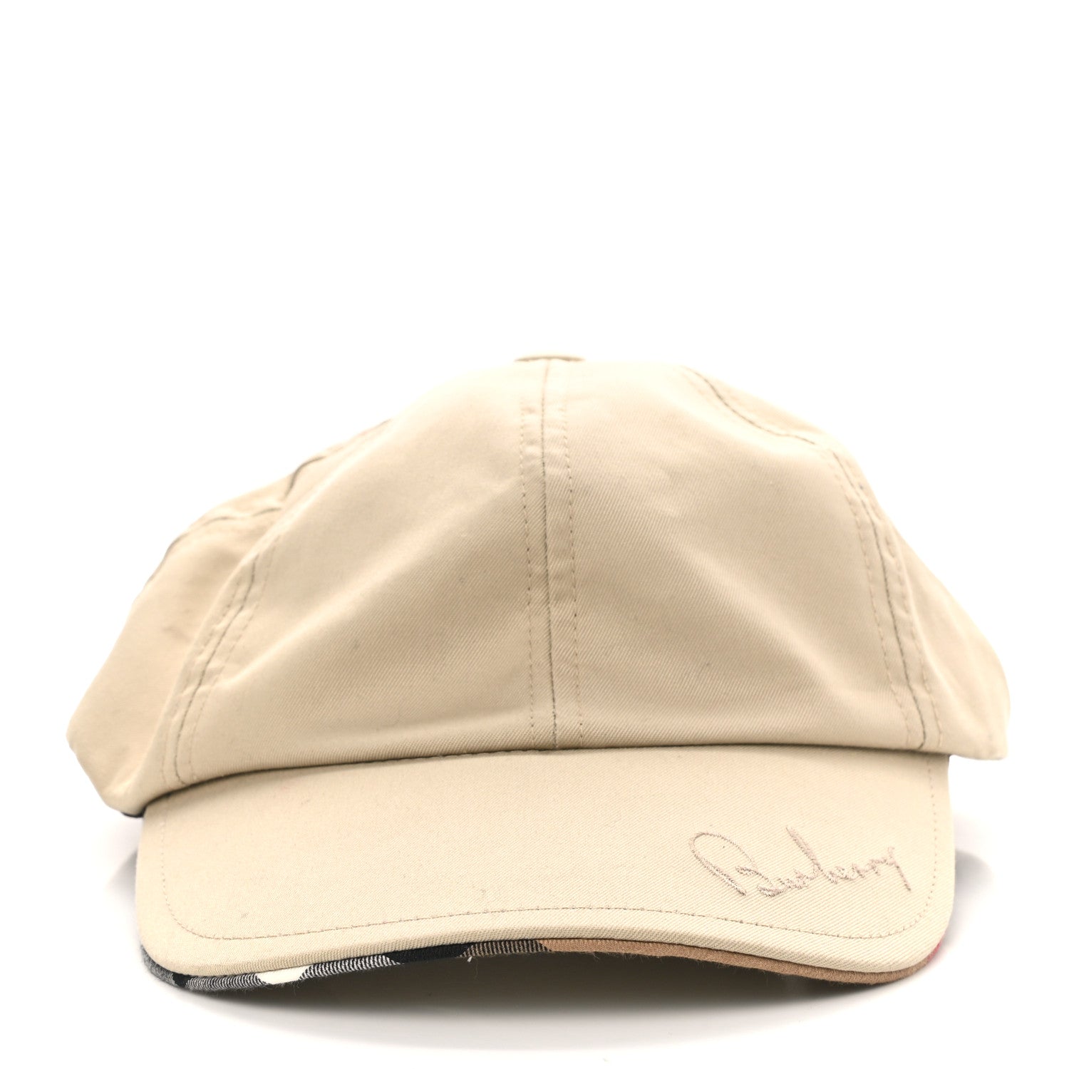 Burberry Cotton Logo Baseball Cap Beige 3 of 8