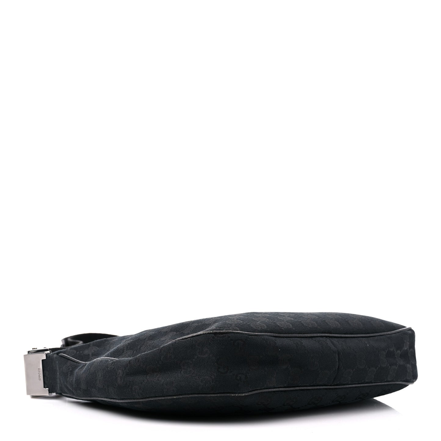 Monogram Medium Half Moon Hobo Black