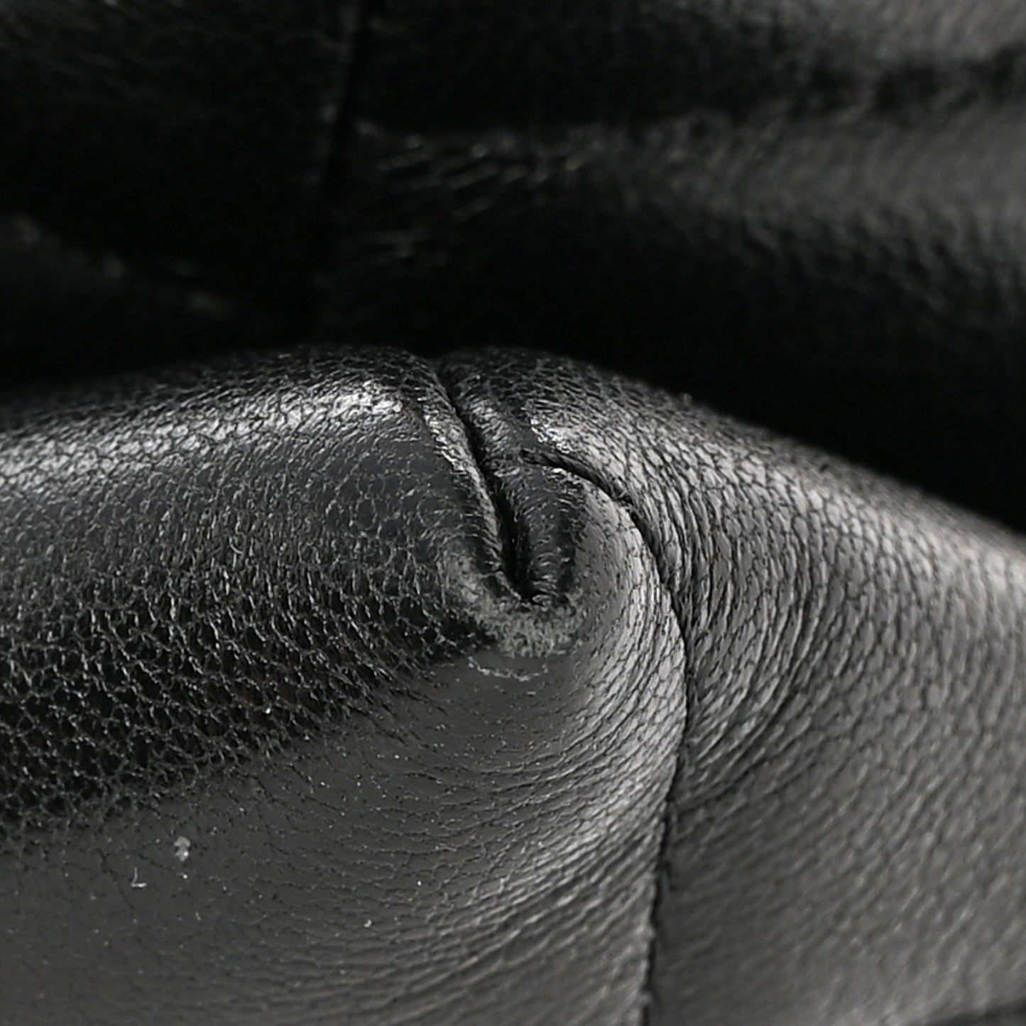 Lambskin Quilted Chanel 19 Flap Clutch Black