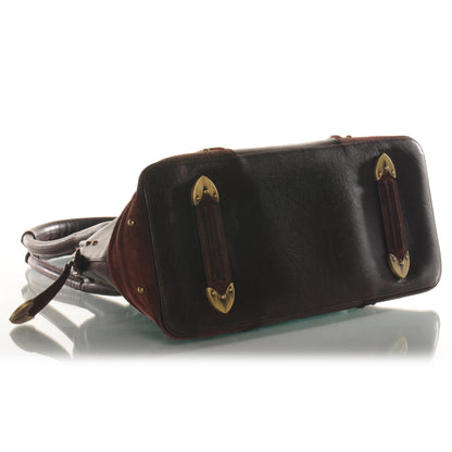 Christian Dior Nubuck Jeanne Bugatti Bag 4 of 8
