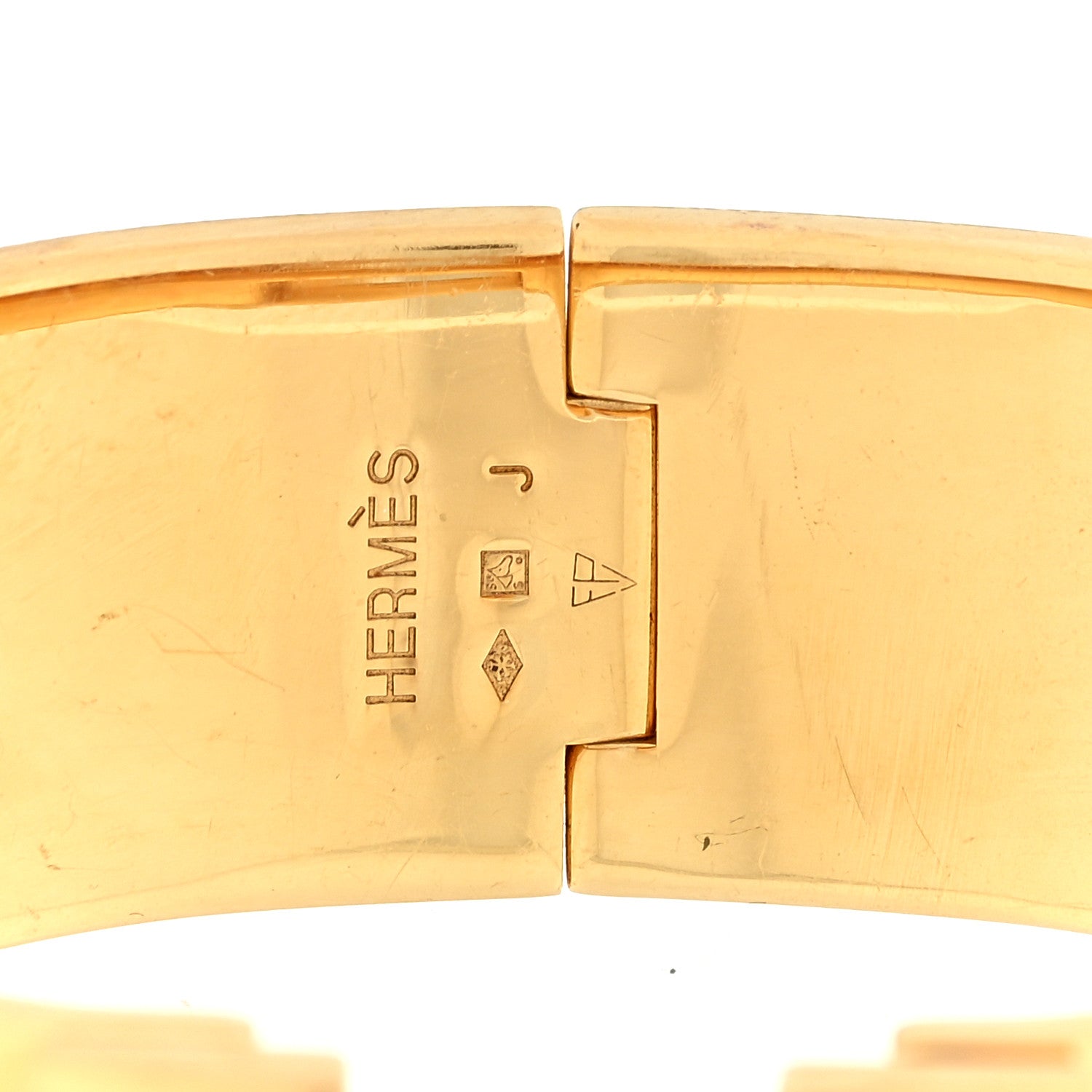 Hermes Enamel Wide Clic Clac H Bracelet PM Vert Praire 3 of 3