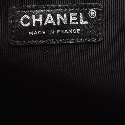Chanel Tweed Patchwork Tote Black 6 of 9