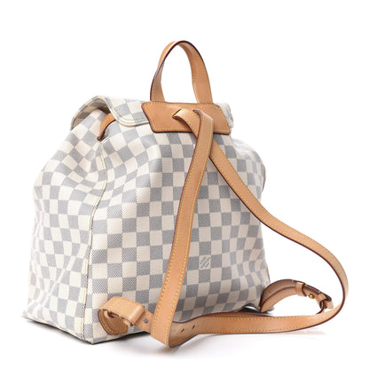 Louis Vuitton Damier Azur Sperone Backpack 2 of 9