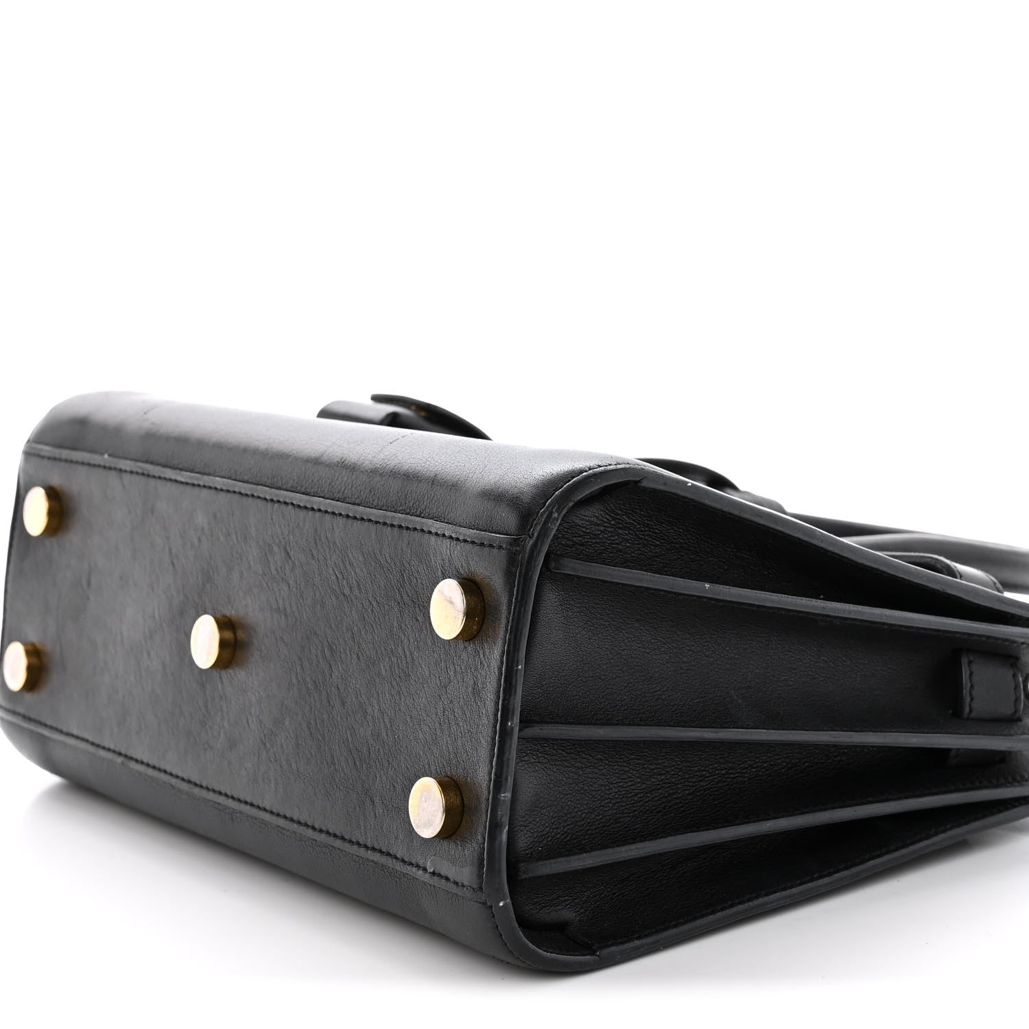 Saint Laurent Calfskin Nano Sac De Jour Black 9 of 18
