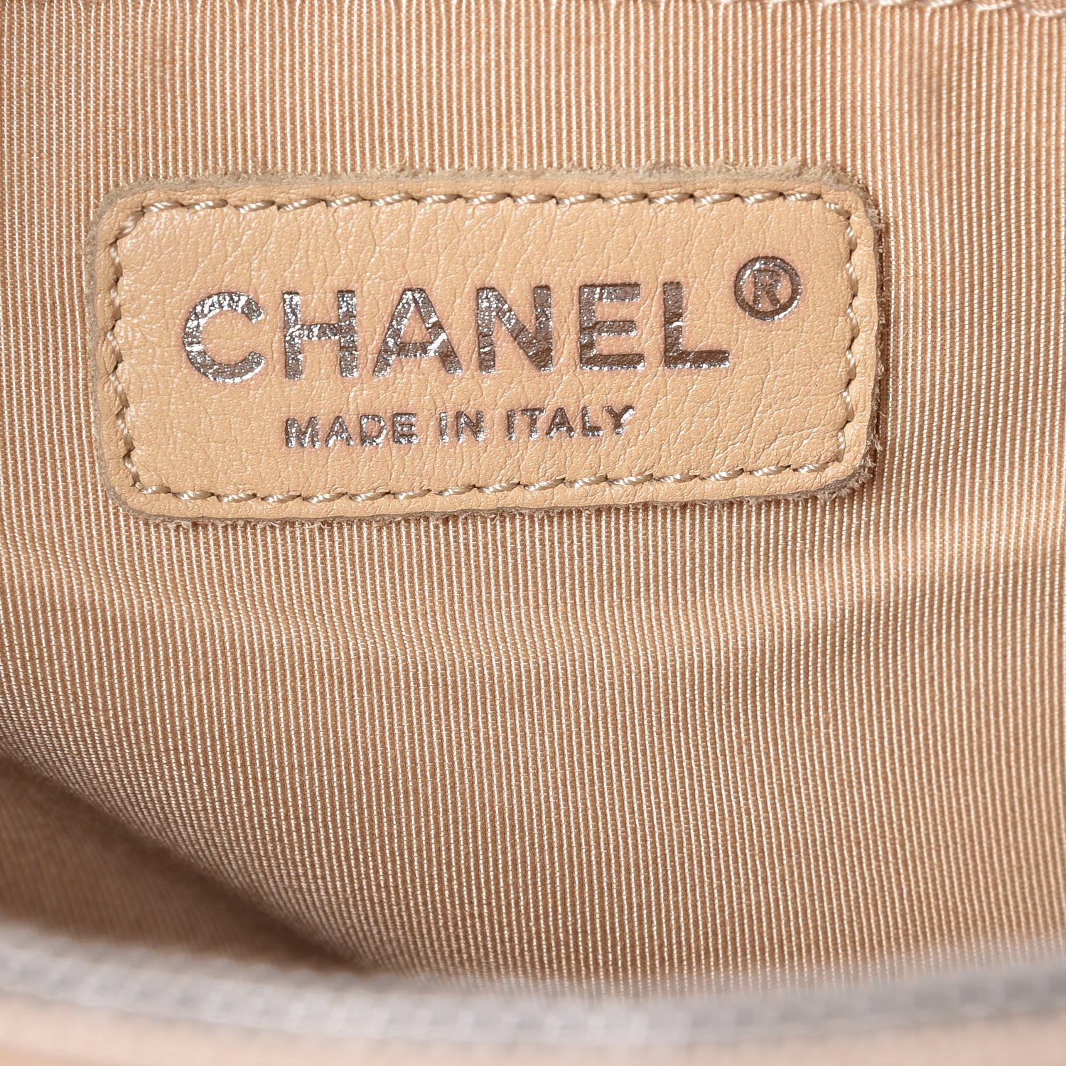 Chanel Caviar Quilted Grand Shopping Tote GST Beige Clair 6 of 10