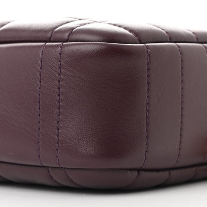 Burberry Calfskin Quilted Small Lola Camera Bag Deep Maroon 10 of 10