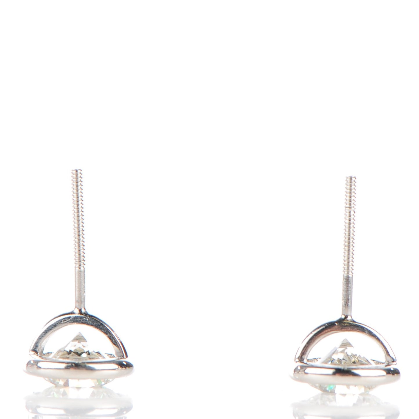 Platinum Diamond 2.0ctw Elsa Peretti Diamonds By The Yard Earrings