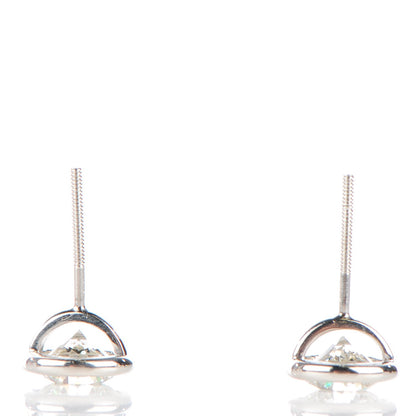 Tiffany Platinum Diamond 2.0ctw Elsa Peretti Diamonds By The Yard Earrings 5 of 11