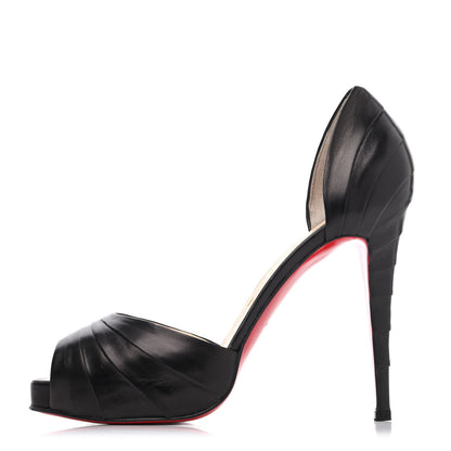 Christian Louboutin Nappa Armadillo 120 Pumps 40 Black 1 of 4
