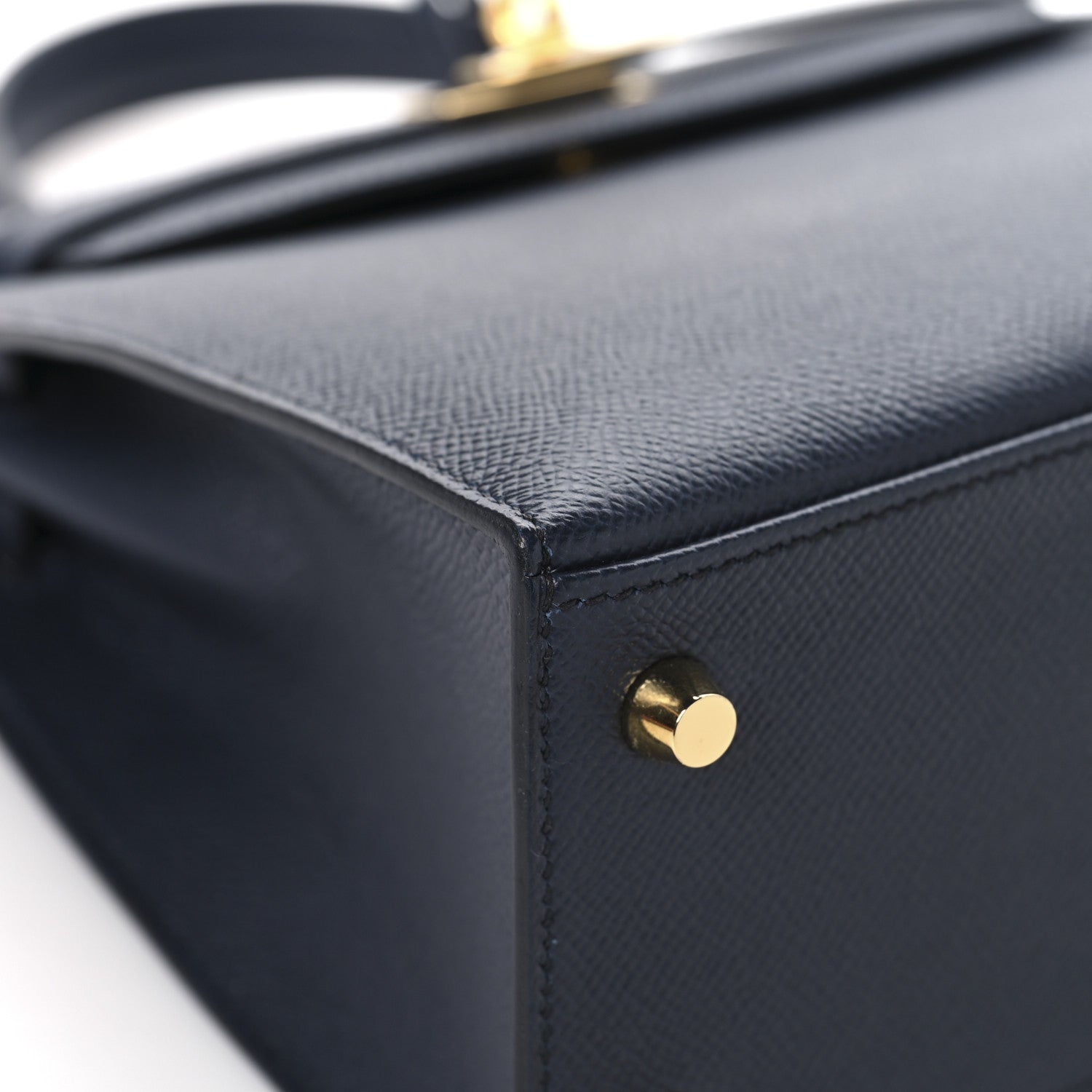 Hermes Epsom Kelly Sellier 25 Bleu Indigo 9 of 13