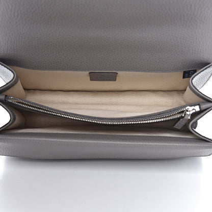 Gucci Pebbled Calfskin Small Dionysus Shoulder Bag Dusty Grey 5 of 10