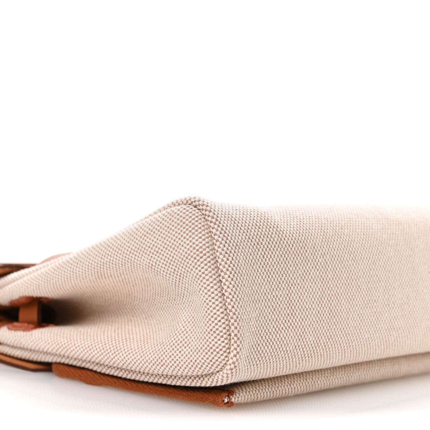 Hermes Military Toile Vache Hunter Herbag Zip Retourne 20 Ecru Beige Fauve 9 of 11