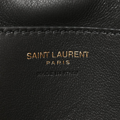 Saint Laurent Suede Monogram Medium Jamie Shoulder Pouch Bag Caramel Cognac 6 of 10