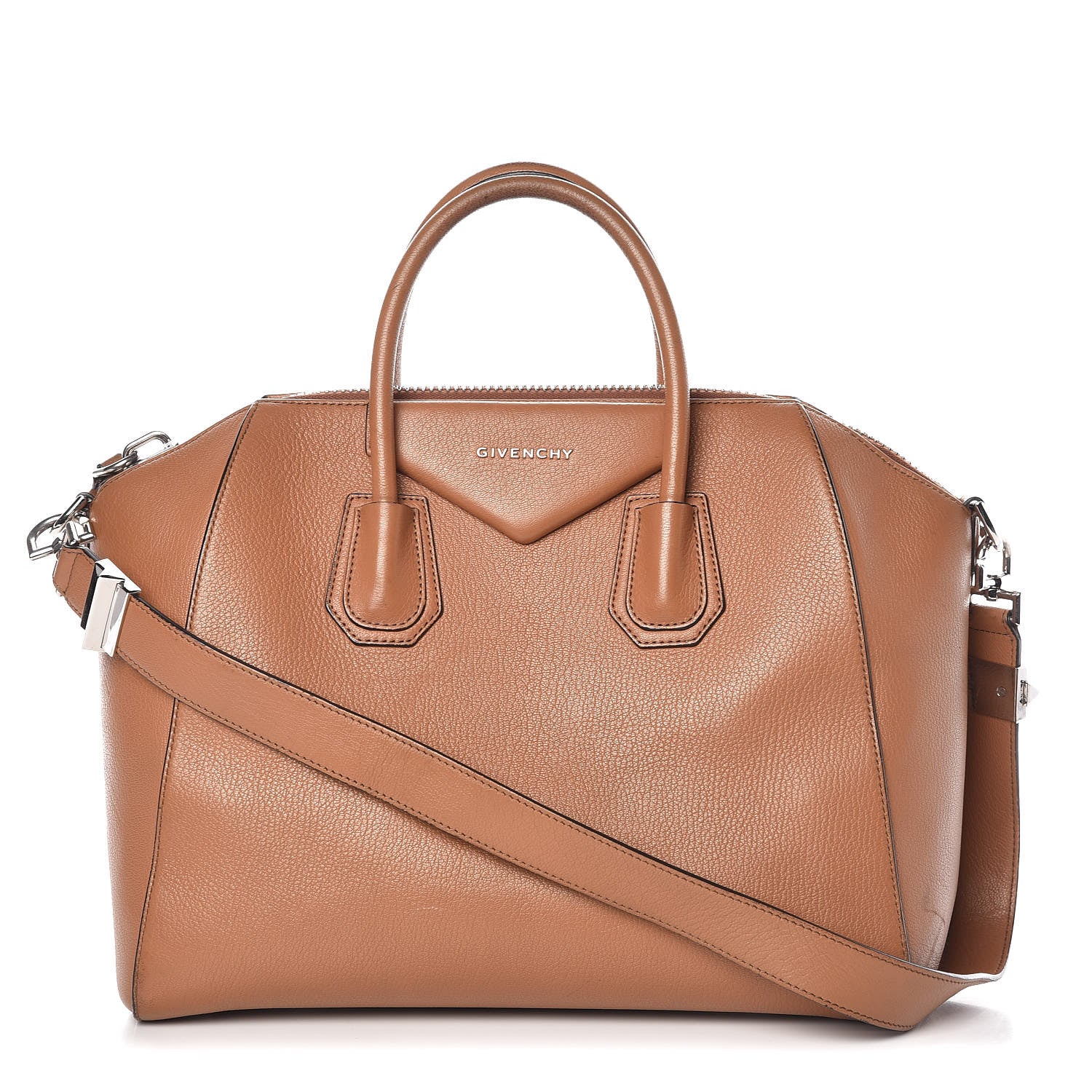 Givenchy Sugar Goatskin Medium Antigona Caramel 1 of 18