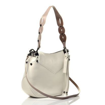 Jimmy Choo Nappa Artie Hobo Chalk 4 of 10