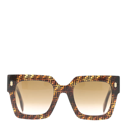 Fendi Acetate FF Sunglasses FF 0457/G/S Havana 2 of 7