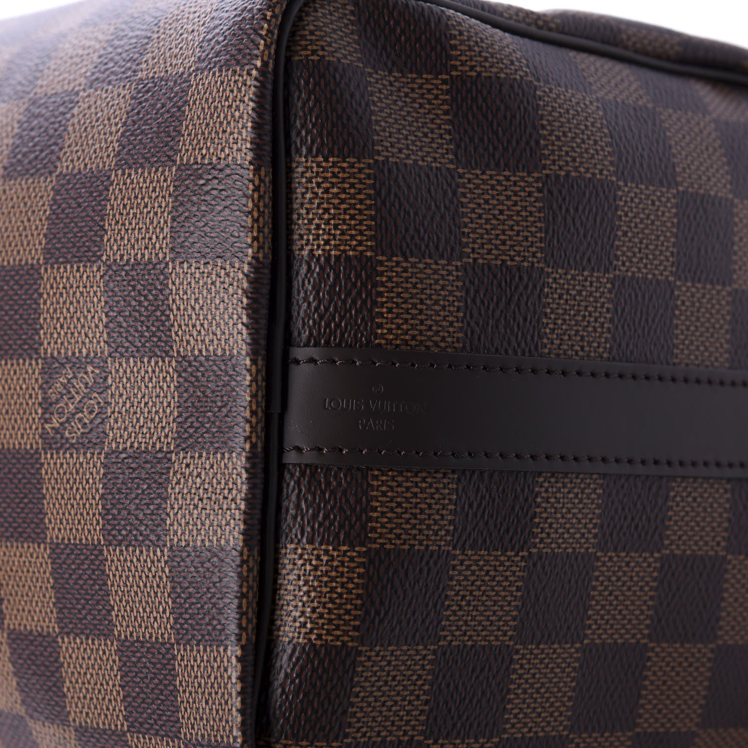 Louis Vuitton Damier Ebene Speedy Bandouliere 25 9 of 11