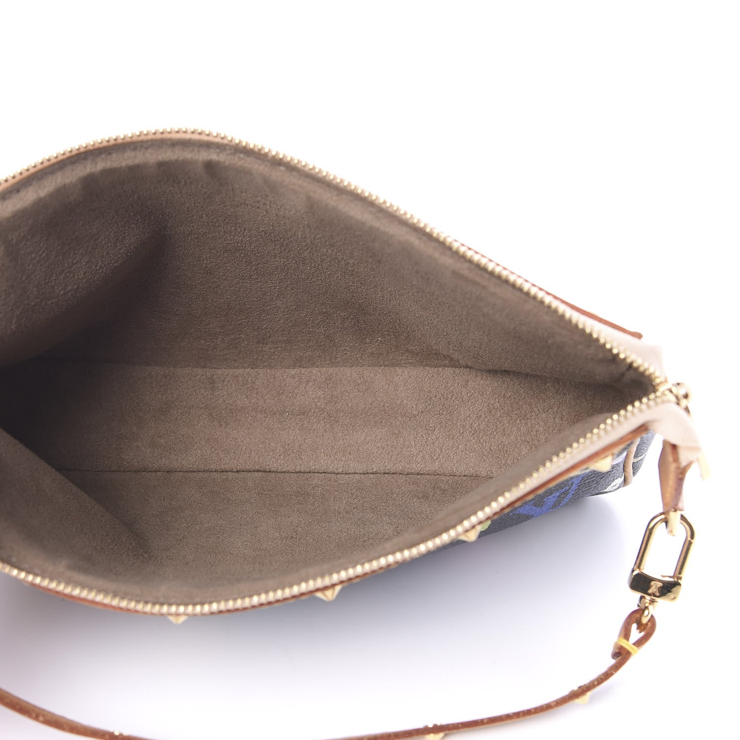 Louis Vuitton Monogram Multicolor Pochette Accessories Black 4 of 13