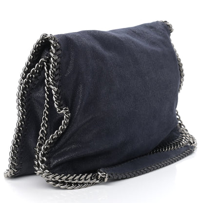 Stella McCartney Shaggy Deer Falabella Messenger Navy 2 of 9
