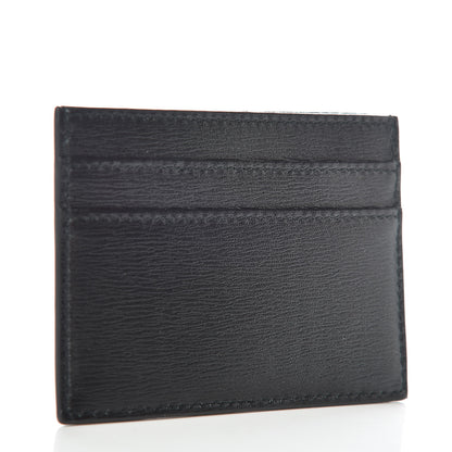 Christian Dior Calfskin Bee Signature Card Holder Black 3 of 9