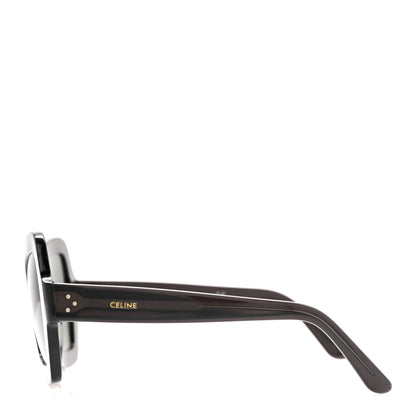 Celine Acetate Butterfly Sunglasses CL 40067I Black 3 of 7